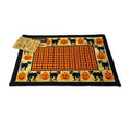 PB Paws & Co. Tapestry Pet Mats, Puppies & Pumpkins Pattern