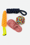 4in1 Rope Chew and Teething Toy Set for Puppies